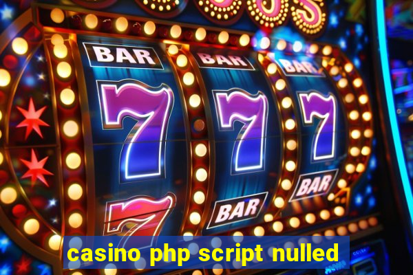 casino php script nulled